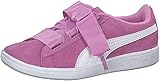 367640 02 PUMA Vikky Ribbon AC PS, Sneaker basse da ragazza, (Rose Orchid Puma White 02), 34.5 EU