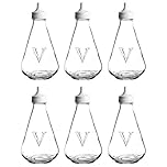Ravenhead Essentials Vinegar Pot Shaker Cap top Clear (Pack of 6)