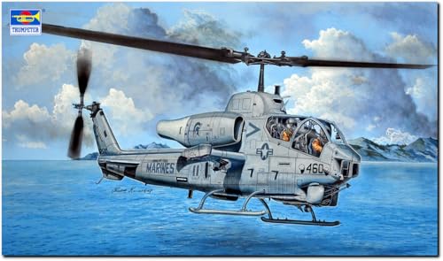 AH-1W Super Cobra Trumpeter 1:35 | Maquette d'hélicoptère de combat ultra détaillée