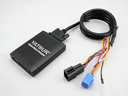 YATOUR Coche Digital Cambiador de Musica Adaptador de MP3 Interfaz Autoestéreo USB Dakota del Sur AUX Bluetooth (Opcional) Radio paraVW 8Pin