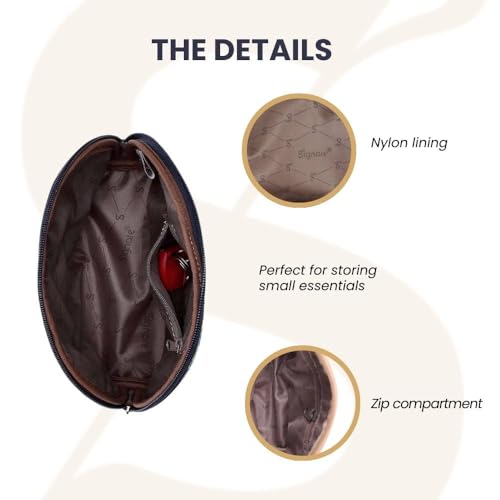 Signare Tapestry Cosmetic Bag Toiletry Makeup Bag for Women With Paddington Bear Design (COSM-PADD)4