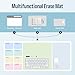 LOUKIN Erasable Dry Erase Desk Mat, 32