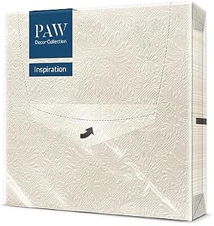 20 szt. ekskluzywnych serwetek na imprezę decoupage sztuka rzemiosło inspiracja klasyczny kremowy SDL100211