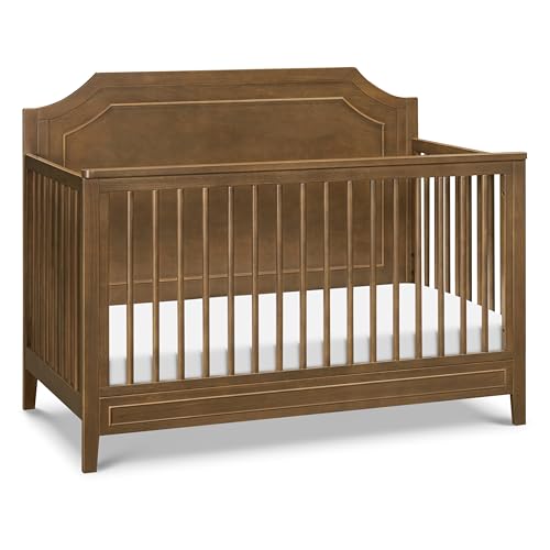 Image of Davinci Chloe Regency 4-in-1 Convertible Crib in Walnut, Greenguard Gold Certified