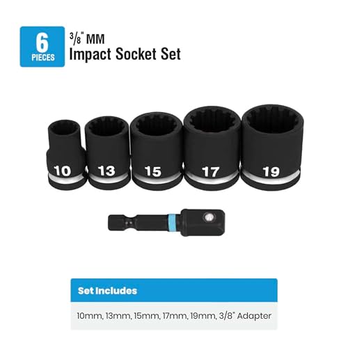 Douilles à choc métriques Spyder solution pour débloquer boulons rouillés - 3