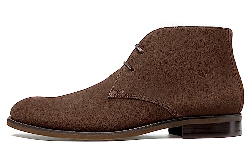 Image of Journey West Mens LightWeight Suede Desert chelsea chukka Boots