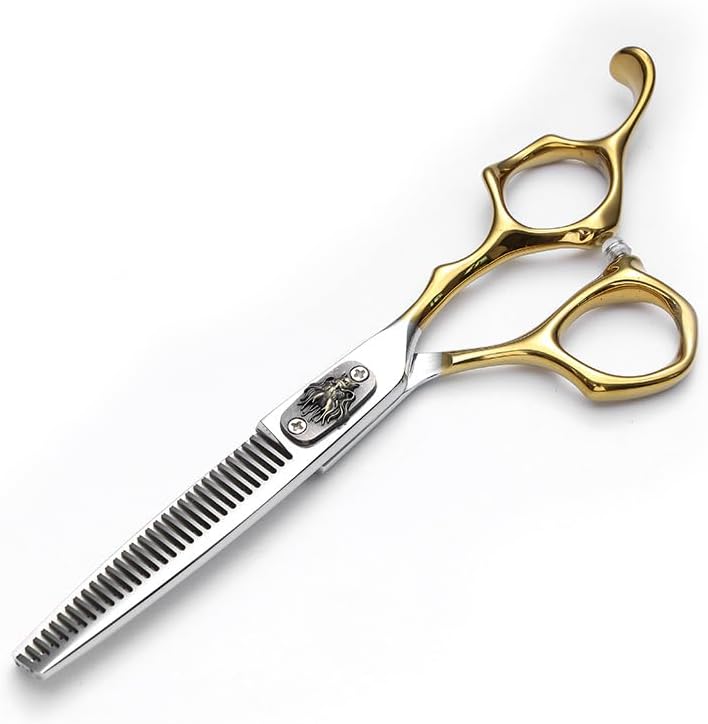 Hair Cutting Shears, 6 Inch Professional Salon Hairdressing Scissors Hair Scissors Barber Cutting Thinning Shears Set(