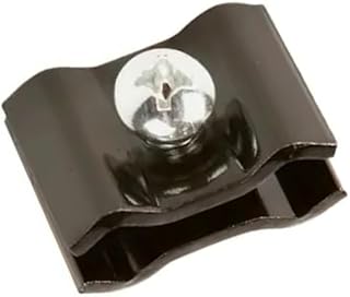 Dazzling Displays Black Grid Panel Clips (4 Pack) - Essential Grid Wall Accessory for Secure Grid Panel Installation for Home, Retail or Tradeshow Use