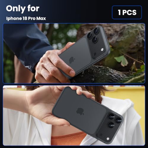 Image of WSKEN for 18 Pro Max Camera Lens Protector for iPhone - Military Grade