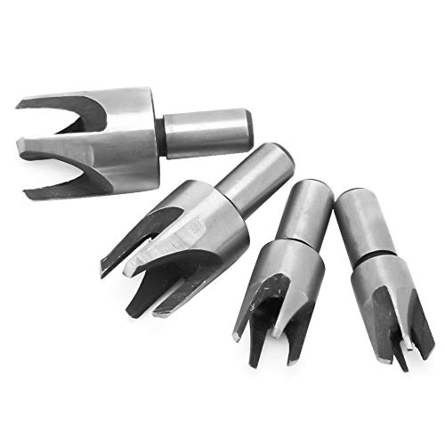 Set profesional de cortadores de tapones de madera miniatura 3