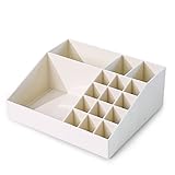 FRIDG Plastic Makeup Storage Box Dressing Desk Organiser Multifunctional Cosmetic Skincare Storage T