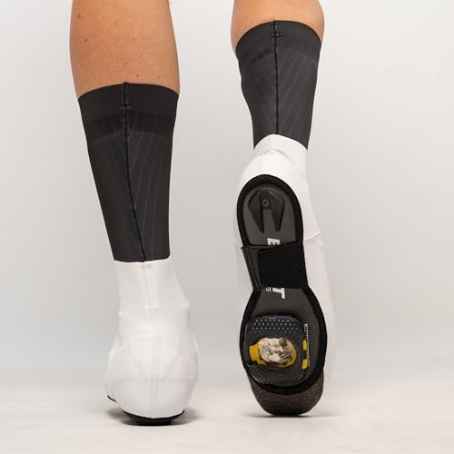 Aquasokz Lo Aero Oversocks – Low-Cut Waterproof & Windproof Race Layer (Kevlar Toe, Silicone Grip) miniatura 5