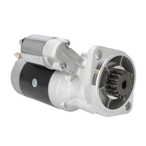 Starter - Hitachi OSGR (18051) fits John Deere 320G 35D 50D 50ZTS AM878189 AT318141 fits New Holland E80 fits Case fits Yanmar 121256-77010 fits Gehl 4240 fits Mustang 425-34685 fits Hitachi S13-124