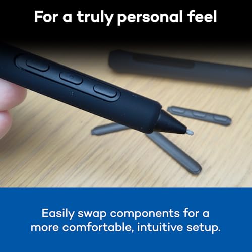 Image of Wacom Pro Pen 3 Customization Kit | If your Wacom device came with the slim version of the PP3, this kit comes with the grips & weights to configure the pen