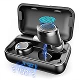 TWS Earphones Wireless Earbuds Compatible with iPad 10.2" (7th/8th/9th Gen), Headphones True Stereo Headset Hands-Free Mic Charging Case