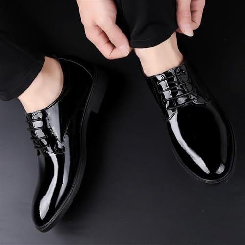 Men's Breathable Oxfords Formal Dress Fashion Casual New Business Shoes Business Meeting Office Work Shoes3