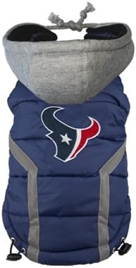 Hip Doggie NFL Texans Pet Hoodie, 3X-Large