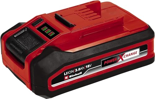 Originale Einhell 18V 3,0Ah Power X-Change Plus Batteria (18 V, 3 Ah, 900 W, Senza Caricabatteria)