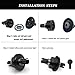 MOHERO RC Gearbox Front Rear Differential Gears 43T 10T Steel Diff Gear Set for 1/8 Scale 4WD Sledge Off-Road Truck Upgrade Part