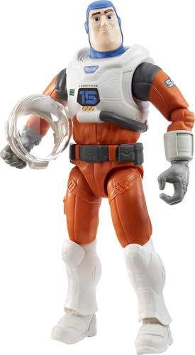 Image of Buzz Lightyear HHK32 - Large 31 cm XL-15 Buzz Lightyear Action Figure, 14 Movable Joints, Authentic Film Collector Toy, Toy Gift from 4 Years