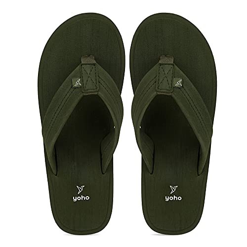 YOHO Bubbles Men Ortho slippers | Soft comfortable and stylish flip flop slippers for Men in exciting colors |Lightweight | Anti Skid | Daily Use Chappal (Image - 1)