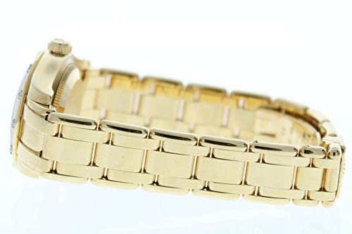 Rolex 18k Yellow Gold Ladys Masterpiece 80318 Factory Mother of Pearl Diamond Dial & 12 Diamond Bezel (Certified-Preowned)3