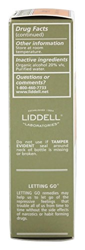Liddell Letting Go - Homeopathic Remedies - Oral Spray for Symptoms of Anxiousness, Stress and Restlessness - Natural Calm Spray - 1.0 fl. Oz. - Image 4