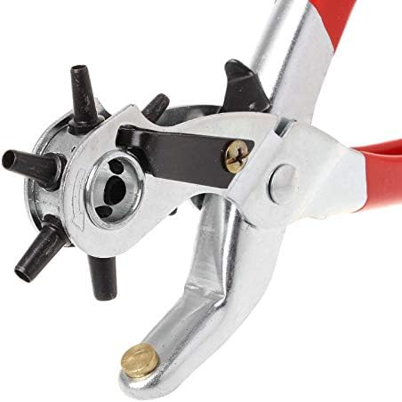 Leather Belt Hole Punch Drill Plier Eyelet Sewing Machine Leathercraft Household Bag Tool Strap For Home Use E56C
