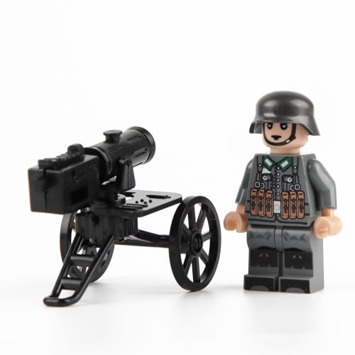 Huanmin Waffen Militär Set für Figuren,50 Teiliges Soldaten Spielset,Mini Soldaten Figuren Spielzeug Set,Polizei WW2 Armee Spielzeuge zum Ww2 Army Soldaten,Ww2 Figuren,Toy Soldiers Ww2