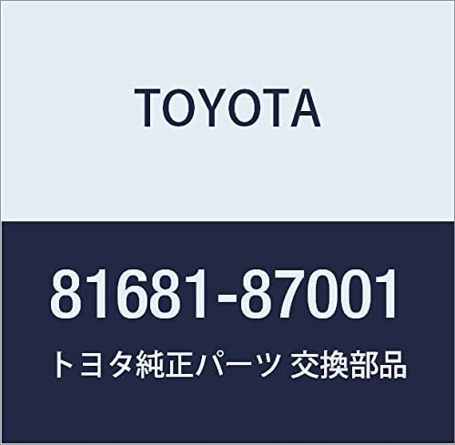 Toyota 81681-87001 Back-Up Lamp Lens