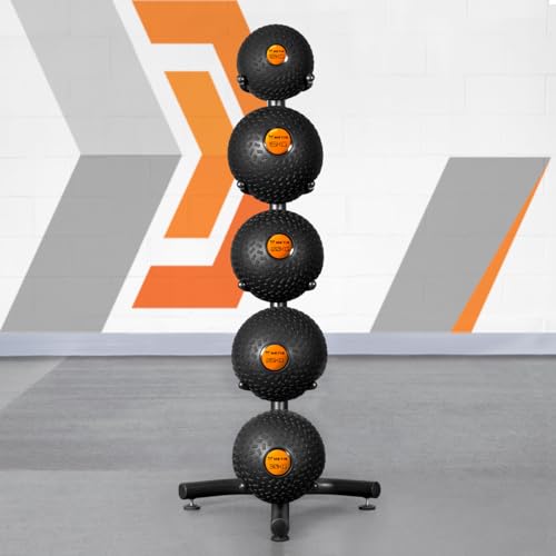 Support pour médecine ball METIS pour ranger vos balles de musculation au sol