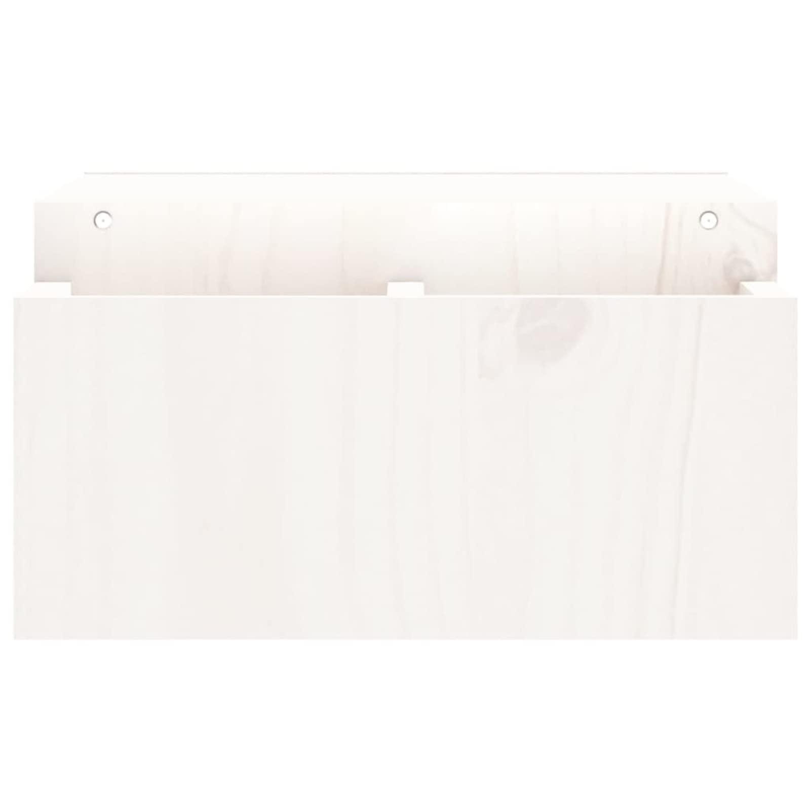 ShGaxin Stojak na monitor, stojak na ekran komputera, stojak na monitor biurko, akcesoria biurowe, akcesoria biurkowe, podstawa monitora, lite drewno sosnowe białe 70 x 27,5 x 15 cm