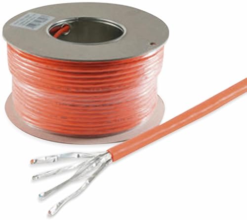 Câble de réseau Cat7 S/FTP 100 m anti-interférences pour un débit internet fluide