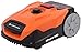 Produktbild Yard Force Mähroboter XPower 400 bis zu 400 qm-Selbstfahrender Rasenmäher Roboter mit Bluetooth- und App-Steuerung, Regensensor, bürstenloser Motor, 40% Steigung, mit 20V Li-Ionen Akku, Schwarz/Orange