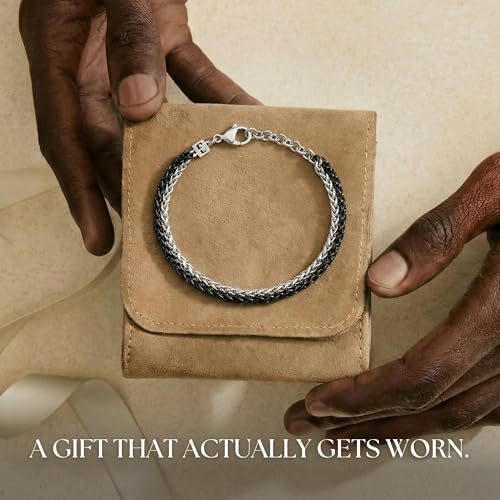 Galis Mens Bracelet - Stainless Steel, Non Tarnish Rope Chain Bracelets, Stylish Gift for Men, Dad, Husband, Boyfriend, Bestfriend - Image 6