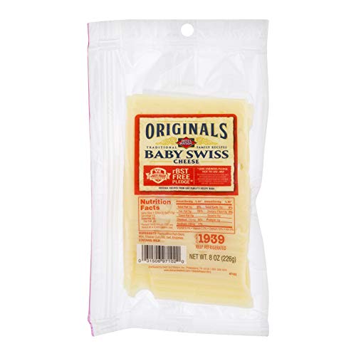Dietz & Watson Originals Rbst Free Baby Swiss Cheese cover