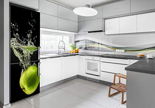 Cubierta de refrigerador autoadhesiva para renovar neveras gastadas 3