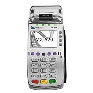 VeriFone Vx520 EMV CLTS 32MB Credit Card Terminal