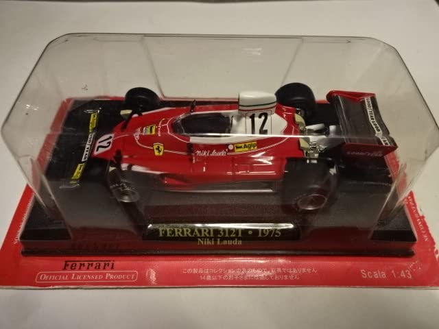 Amazon.co.jp: Hachette 312T 12 Nikirauda 1975 Champion Car Ferrari