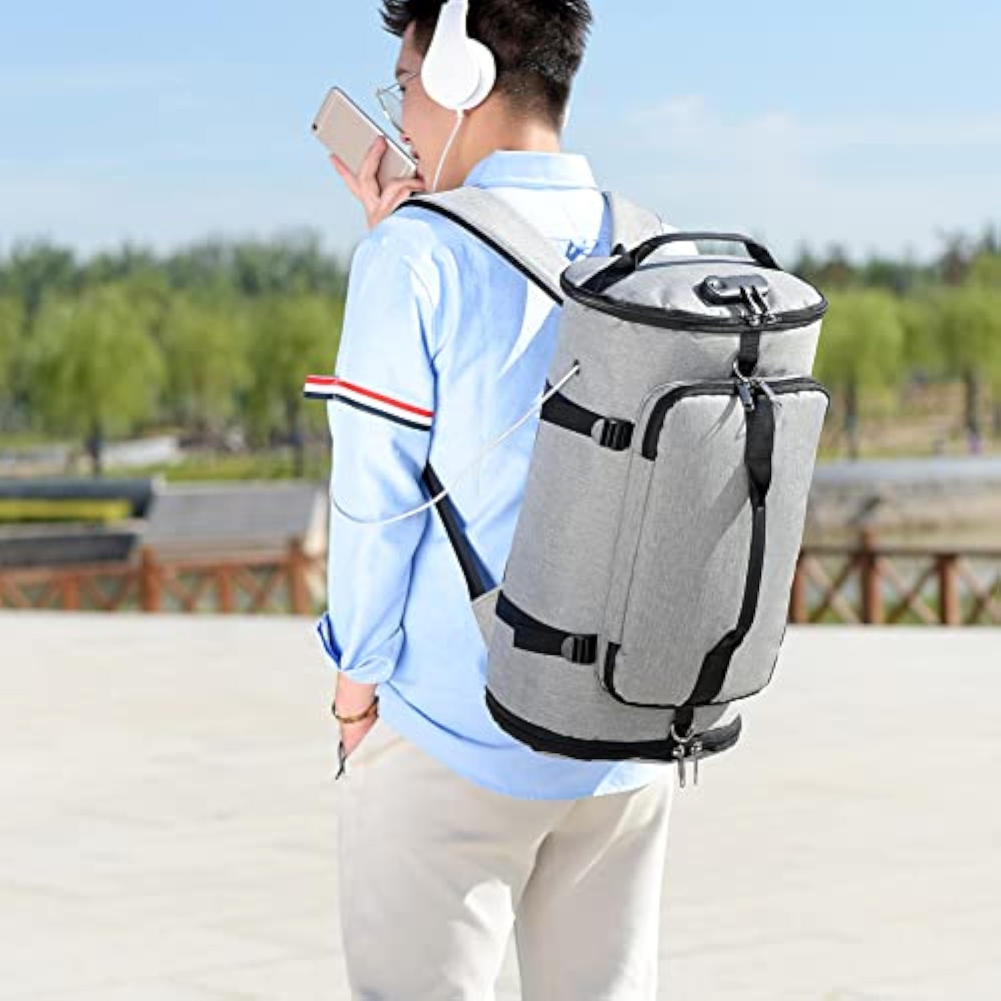 Outdoor Backpack with 3 Digit Code Lock