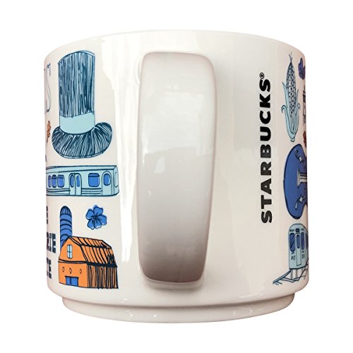 Starbucks Been There Series Collectible Coffee Mug 14 oz miniatura 2