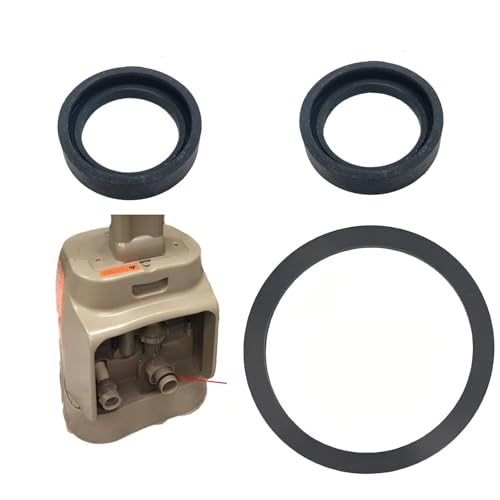 FMJZJF for intex 11699+28456 Hot Tub Pool Spa Silicone Gaskets Replacement Inlet Outlet O-Ring Pure Spa Hot Tub Control Base Gaskets Repair Leakage for 28403 28405(3pcs)