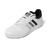 retro sneaker nike Dämpfende Zwischensohle adidas Herren Hoops 3.0 Low Classic Vintage Sneakers, FTWR White/core Black/Grey, 43 1/3 EU