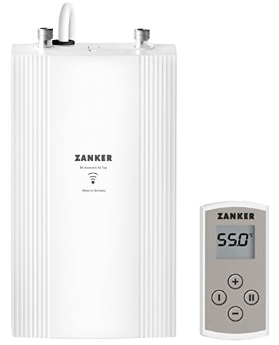 ZANKER Haustechnik Durchlauferhitzer DE 13 KE, 11/13,5 kW inklusive Fernbedienung, elektronisch, druckfest, EEK A, Küche, 1 Stück, 230767