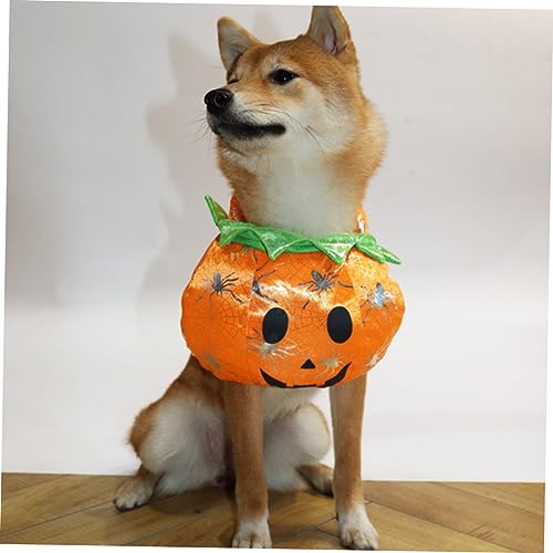 Disfraz Halloween para perro Toyvian naranja 24x18 cm miniatura 7