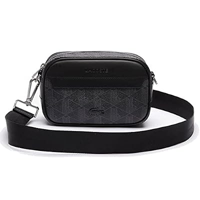 Lacoste NH3650LX - Borsa da giornalista Uomini, MONOGRAM NOIR GRIS,