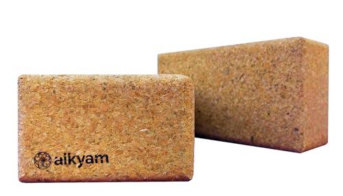 Bloc de liège pour yoga et pilates Cork Block, Brique en liège écologique, biologique, durable - Liège du Portugal - Accessoire pour améliorer la posture. – Image 6
