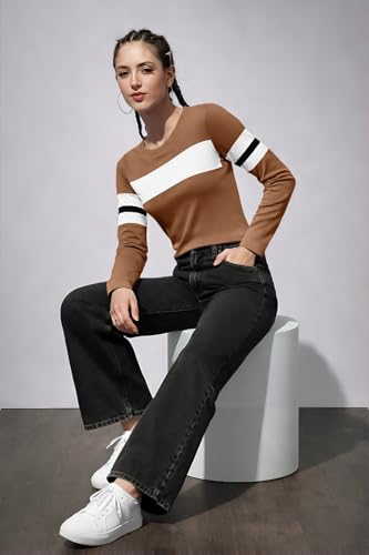 Image of THE DRY STATE Women Cotton Half Sleeve Round Neck Tshirt