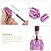 TEHAUX 2Pcs Portable Brow Pencil Sharpener Cosmetic Sharpener for Eyeliner Lip Liner Pencils Compact and Easy to Use Beauty Salon Tool in Rose Pink