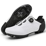 TvzsiY Mountainbikeschuhe für Herren MTB Radsportschuhe kompatibel mit Shimano SPD 2-Bolts-Pedalen...